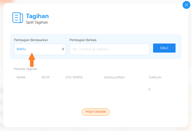 Memecah Tagihan Berdasarkan Nominal Pembayaran Step 3.png