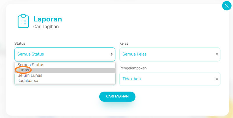 Melihat Laporan Tagihan Lunas di Bulan Berjalan Step 2.1.png