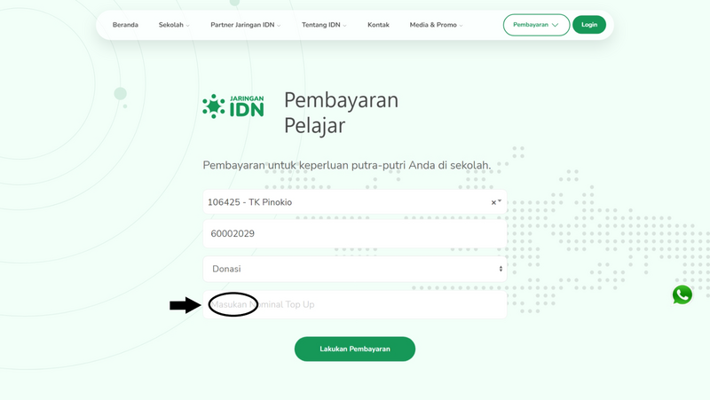 Langkah Melakukan Donasi di Jaringan IDN PP10.png