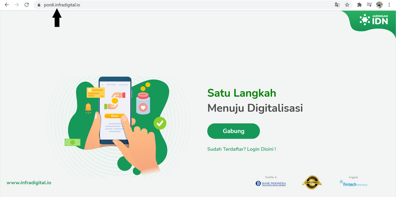 Registrasi PORDI Untuk Staf dan Wali Kelas Step 1.png
