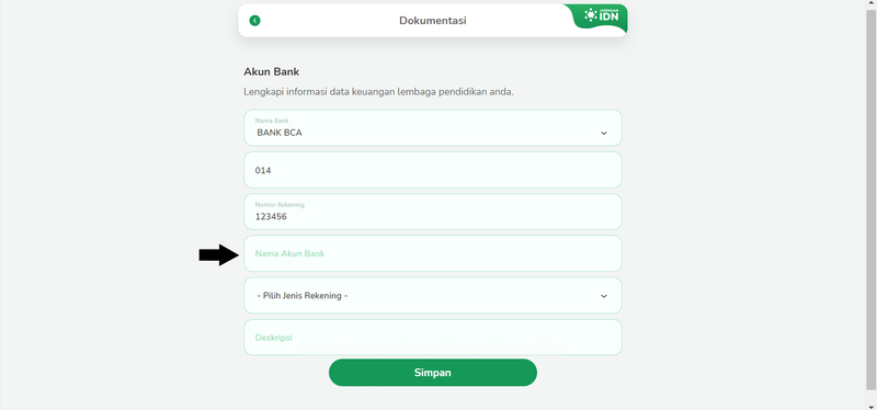 Menambah Akun Bank Lembaga Step 8.png