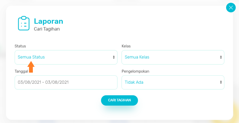 Melihat Laporan Tagihan Lunas di Bulan Berjalan Step 2.png