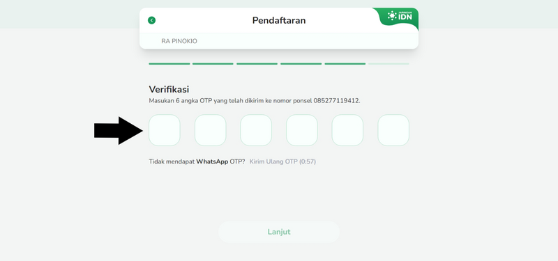Registrasi PORDI Menggunakan Kode Event k22.png