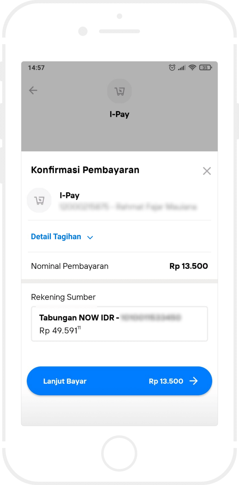 Bayar Tagihan Pendidikan via M-Banking Livin Mandiri cara bayar-mandiri Livin- 5.png