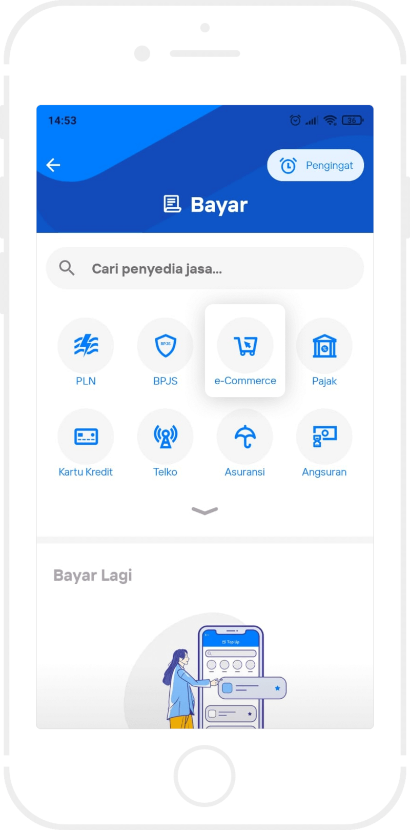 Bayar Tagihan Pendidikan via M-Banking Livin Mandiri cara bayar-mandiri Livin- 2.png