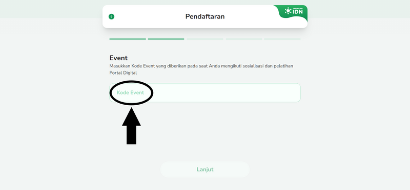 Registrasi PORDI Menggunakan Kode Event Event.png