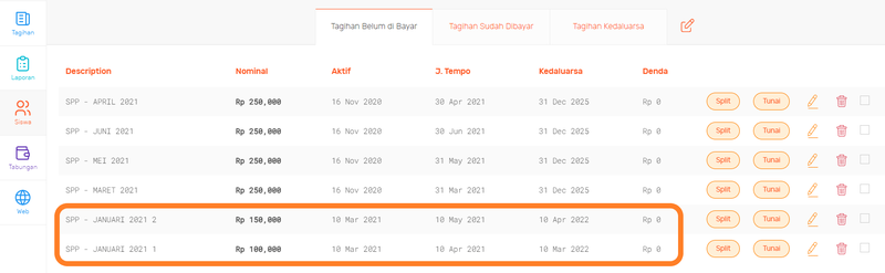 Memecah Tagihan Berdasarkan Nominal Pembayaran Step 5.png