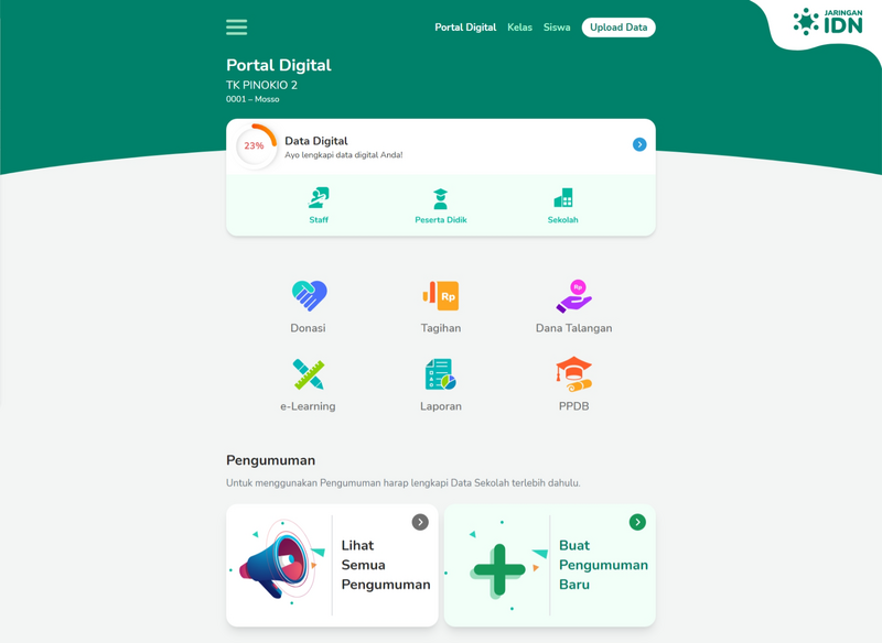 Registrasi PORDI Tanpa Kode Event Tampilan Pordi Baru TK Pinokio II .png