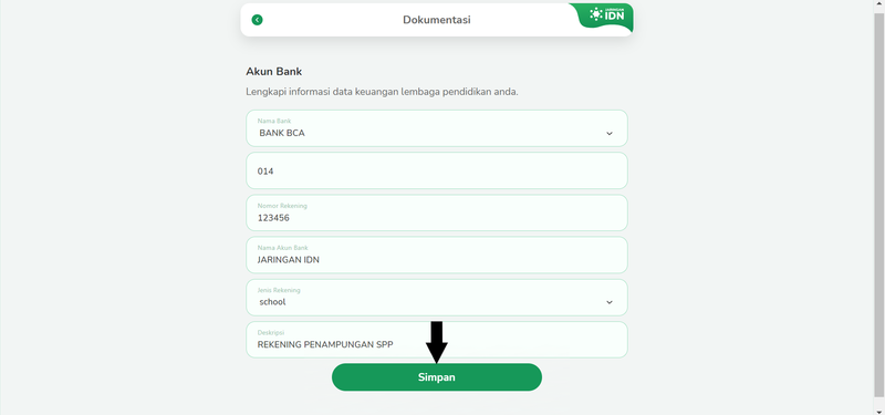 Menambah Akun Bank Lembaga Step 12.png