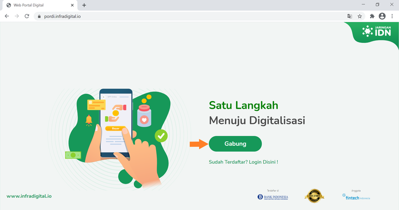 Registrasi Dashboard Portal Digital Tanpa Kode Event Step 1.png